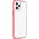 Incipio Grip for iPhone 12 Pro Max - For Apple iPhone 12 Pro Max Smartphone - Clear, Party Pink - Drop Resistant, Impact Resistant, Scratch Resistant, Slip Resistant, Crack Resistant, Bacterial Resistant, Discoloration Resistant, Fungus Resistant, Damage 