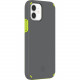 Incipio Duo for iPhone 12 & iPhone 12 Pro - For Apple iPhone 12, iPhone 12 Pro Smartphone - Volt Green, Gray - Soft-touch - Bump Resistant, Drop Resistant, Impact Resistant, Bacterial Resistant, Scratch Resistant, Discoloration Resistant, Fungus Resis