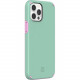 Incipio Duo for iPhone 12 Pro Max - For Apple iPhone 12 Pro Max Smartphone - Candy Mint, Pink - Soft-touch - Bump Resistant, Drop Resistant, Impact Resistant, Bacterial Resistant, Scratch Resistant, Discoloration Resistant, Fungus Resistant, Slip Resistan