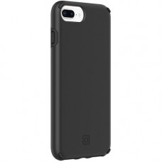 Incipio Duo for iPhone 8 Plus, iPhone 7 Plus & iPhone 6s/6 Plus - For Apple iPhone 8 Plus, iPhone 7 Plus, iPhone 6s Plus, iPhone 6 Plus Smartphone - Black/Black - Soft-touch - Bacterial Resistant, Scratch Resistant, Discoloration Resistant, Impact Res