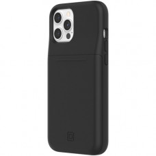 Incipio Stashback For iPhone 12 Pro Max - For Apple iPhone 12 Pro Max Smartphone - Jet Black - Drop Resistant, Scratch Resistant, Bacterial Resistant, Impact Resistant, Discoloration Resistant, Scrape Resistant, Bump Resistant, Fungus Resistant IPH-1918-J