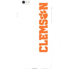 CENTON OTM iPhone 6 Plus White Glossy Classic Case Clemson University - For Apple iPhone 6 Plus Smartphone - Clemson University - White - Glossy IPH6PCV1WG-CLEM