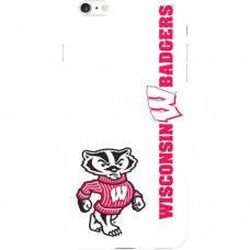CENTON OTM iPhone 6 Plus White Glossy Classic Case University of Wisconsin - For Apple iPhone 6 Plus Smartphone - University of Wisconsin - White - Glossy IPH6PCV1WG-WIS