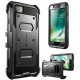 I-Blason Armorbox Case - For Apple iPhone 8 Plus Smartphone - Black - Polycarbonate, Thermoplastic Polyurethane (TPU) IPH8P-ARMOR-BK