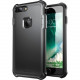 I-Blason iPhone 7 Plus Venom Case - For iPhone 7 Plus - Black, Metallic Gray - Rubberized, Metallic - Impact Resistant, Drop Resistant, Bump Resistant, Shock Resistant, Anti-slip - Thermoplastic Polyurethane (TPU), Polycarbonate, Rubber IPHONE7PLUS-VENOM-