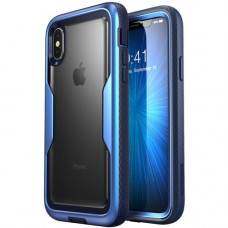 I-Blason Magma iPhone X Case - For iPhone X - Blue - Polycarbonate, Thermoplastic Polyurethane (TPU) IPHX-MAGMA-MB