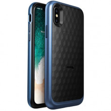 I-Blason Transformer Carrying Case (Holster) iPhone X - Blue - Impact Resistant Exterior, Shock Absorbing Interior - Polycarbonate - Holster, Belt Clip IPHX-TRANSF-BE
