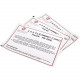 Honeywell Datamax-O&#39;&#39;Neil Printhead Cleaning Card - For Printer Head - Residue-free - 25 / Carton - TAA Compliance IQ-4X6