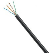 Panduit Cat.5e U/UTP Network Cable - 1000 ft Category 5e Network Cable for Network Device - Bare Wire - Bare Wire - Black - 1 Pack IUC5C04ABL-CEG