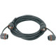 Panduit Cat.6a SFTP Network Cable - 16.40 ft Category 6a Network Cable for Network Device - First End: 1 x RJ-45 Male Network - Second End: 1 x RJ-45 Male Network - Patch Cable - Black - 1 Pack - TAA Compliance IUTP6X5MBL