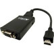 Accell Video Adapter - 1 x HDMI Digital Audio/Video, 1 x Female USB - 1 x HD-15 Female VGA - Black J129B-002B