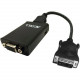 Accell DVI-D to VGA (Female) Adapter - 1 x DVI-D (Dual-Link) Male Digital Audio/Video, 1 x Female USB - 1 x HD-15 Female VGA J129B-004B