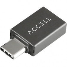 Accell Nano - USB-C to USB-A 3.1 Gen 2 10Gbps Adapter - 2 Pack - 1 x Type C Male USB - 1 x Type A Female USB J238B-002G