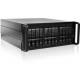 Istarusa RAIDage JAGE412HDBK-DE Drive Enclosure 12Gb/s SAS, SATA/600 - Mini-SAS HD Host Interface - 4U Rack-mountable - Black - Hot Swappable Bays - 12 x HDD Supported - 12 x 3.5" Bay - SECC JAGE412HDBK-DE