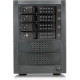 Istarusa RAIDage JAGE5BT4HDBK-DE-P Drive Enclosure 12Gb/s SAS, SATA/600 - Mini-SAS HD Host Interface Tower - Black - Hot Swappable Bays - 4 x HDD Supported - 4 x 3.5" Bay - Steel JAGE5BT4HDBK-DE-P