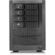 Istarusa RAIDage JAGE5BT4HDBK-DE-SEA Drive Enclosure 12Gb/s SAS, SATA/600 - Mini-SAS HD Host Interface Tower - Black - Hot Swappable Bays - 4 x HDD Supported - 4 x 3.5" Bay - Steel JAGE5BT4HDBK-DE-SEA