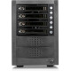Istarusa RAIDage JAGE5BT4HDBPL Drive Enclosure 12Gb/s SAS, SATA/600 - Mini-SAS HD Host Interface Tower - Black - Hot Swappable Bays - 4 x HDD Supported - 4 x 2.5"/3.5" Bay - Steel JAGE5BT4HDBPL