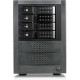 Istarusa RAIDage JAGE5BT4MSBK-DE Drive Enclosure 12Gb/s SAS, SATA/600 - Mini-SAS HD Host Interface Tower - Black - Hot Swappable Bays - 4 x HDD Supported - 4 x 3.5" Bay - Steel JAGE5BT4MSBK-DE