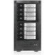 Istarusa RAIDage JAGE6BT8HDSL-DE Drive Enclosure 12Gb/s SAS, SATA/600 - Mini-SAS HD Host Interface Tower - Black, Silver - Hot Swappable Bays - 8 x HDD Supported - 8 x 3.5" Bay - Steel JAGE6BT8HDSL-DE