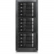 Istarusa RAIDage JAGE9BT12HDBK-DE Drive Enclosure 12Gb/s SAS, SATA/600 - Mini-SAS HD Host Interface Tower - Black - Hot Swappable Bays - 12 x HDD Supported - 12 x 3.5" Bay - Steel JAGE9BT12HDBK-DE
