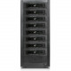 Istarusa RAIDage JAGE9BT8HD-T7DE Drive Enclosure 12Gb/s SAS, SATA/600 - Mini-SAS HD Host Interface Tower - Black - Hot Swappable Bays - 8 x HDD Supported - 8 x 2.5"/3.5" Bay - Steel JAGE9BT8HD-T7DE