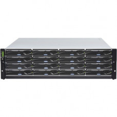 Infortrend JB 3016 Drive Enclosure - 3U Rack-mountable - 16 x HDD Supported - 16 x HDD Installed - 96 TB Installed HDD Capacity - 16 x Total Bay - 16 x 2.5"/3.5" Bay - 12Gb/s SAS - 12Gb/s SAS - Cooling Fan JB3016R00-6T1