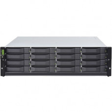 Infortrend JB 316 Drive Enclosure - 3U Rack-mountable - 16 x HDD Supported - 16 x HDD Installed - 160 TB Installed HDD Capacity - 16 x Total Bay - 16 x 2.5"/3.5" Bay - 12Gb/s SAS - 12Gb/s SAS JB316S000-10T