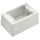 Panduit Pan-Way 1 Gang Deep Surace Mounting Box - 1-gang - Off White - RoHS, TAA Compliance JBP1DIW