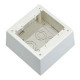 Panduit Pan-Way 2 Gang Deep Surface Mounting Box - 2-gang - Electric Ivory - TAA Compliance JBP2DEI