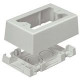 PANDUIT Pan-Way Low Voltage Surface Mount Outlet Box - Off White - 1 Pack - TAA Compliance JBX3510IW-A