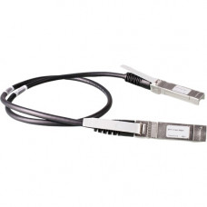 HPE X240 10G SFP+ to SFP+ 0.65m Direct Attach Copper Cable - 2.13 ft SFP+ Network Cable for Network Device - First End: 1 x SFP+ - Second End: 1 x SFP+ - Black - TAA Compliance JD095C