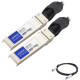 Accortec SFP+ Network Cable - 6.60 ft SFP+ Network Cable for Network Device - First End: 1 x SFP+ Male Network - Second End: 1 x SFP+ Male Network - 10 Gbit/s - 1 Pack - TAA Compliant JD096C-2M-ACC