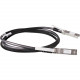 HPE X240 10G SFP+ SFP+ 3m DAC Cable - 9.84 ft SFP+ Network Cable for Network Device - First End: 1 x SFP+ - Second End: 1 x SFP+ - Black - TAA Compliance JD097C