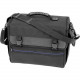 JELCO Carrying Case Laptop, Projector, Cellular Phone, Ticket, Accessories - Black - Moisture Resistant, Abrasion Resistant - Ballistic Nylon - Handle, Shoulder Strap - 8" Height x 15.5" Width x 18.5" Depth JEL-616CB