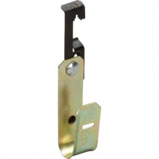 Black Box J-Hook - 3/4"Diameter, Batwing, Galvanized Steel Construction, 100-Pack - for Multipurpose, Cable - Galvanized Steel - 100 / Pack JHOOK-12-B-100