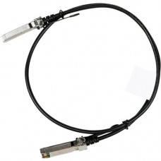 HPE Aruba 25G SFP28 to SFP28 0.65m Direct Attach Cable - 2.13 ft SFP28 Network Cable for Network Device, Switch - SFP28 Network - SFP28 Network - 25 Gbit/s - Black - TAA Compliance JL487A