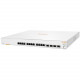 HPE Aruba Instant On 1960 12XGT 4SFP+ Switch - 12 Ports - Manageable - 10 Gigabit Ethernet - 10GBase-T, 10GBase-X - 2 Layer Supported - Modular - Power Supply - 80 W Power Consumption - Optical Fiber, Twisted Pair - Rack-mountable, Table Top, Wall Mountab