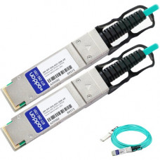 AddOn Fiber Optic Network Cable - 65.62 ft Fiber Optic Network Cable for Network Device, Transceiver - First End: 1 x SFP28 Network - Second End: 1 x SFP28 Network - 25 Gbit/s - 1 - TAA Compliant - TAA Compliance JNP-SFP-25G-AOC-20M-AO