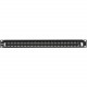 Black Box 10-Gigagbit Patch Panel - 24 Port(s) - 24 x RJ-45 - 1U High - Rack-mountable - TAA Compliance JPM10GF24