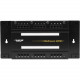 Black Box JPM185A-R2 Cat6 Universal Wiring 24-Port Network Patch Panel - 110 - 24 Port(s) - 24 x RJ-45 - Wall Mountable - TAA Compliance JPM185A-R2