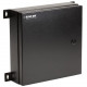 Black Box NEMA 4 Rated Fiber Optic Wallmount Enclosure, 2 Adapter Panels - For LAN Switch, Patch Panel - Wall Mountable - Steel - TAA Compliance JPM4001A-R2
