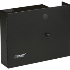 Black Box Open-Style, Unloaded Fiber Wall Cabinet, Accepts 2 Adapter Panels - For Patch Panel - Wall Mountable - Cold-rolled Steel (CRS) JPM400A-R2