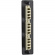 Black Box Standard Adapter Panel - Bronze Sleeve, (6) LC Duplex Pairs, Beige - 6 Port(s) - 6 x Duplex - Beige - TAA Compliance JPM455B-R2