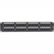 Black Box CAT5e Value Line Patch Panel, 48-Port, 2U - 48 x RJ-45 - 48 Port(s) - 48 x RJ-45 - 48 x RJ-11 - 2U High - 19" Wide JPM5E48A