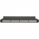 Black Box JPM816A 48-Port Network Patch Panel - 48 x RJ-45 - 48 Port(s) - 48 x RJ-45 - 2U High - Rack-mountable - TAA Compliance JPM816A