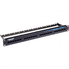 Black Box GigaBase CAT5e Patch Panel - 1U, Unshielded, 24-Port - 24 Port(s) - 24 x RJ-45 - 1U High - Rack-mountable - TAA Compliant JPM902A-R6