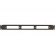 Black Box Economy Blank Fiber Optic Patch Panel - 1U High - 19" Wide - Rack-mountable - TAA Compliance JPMT-FIBER-3