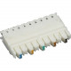 Black Box CAT5e Connecting Block, 5-Pair, 25-Pack - 5 Port(s) JPT5E-5PR-25PAK