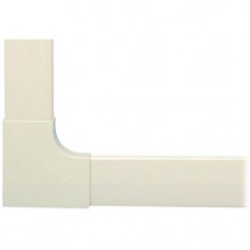 Black Box Media Track 8 JPT821 Flat Elbow Base and Cover - Off White - 1 Pack JPT821