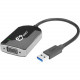 SIIG USB 3.0 to VGA Multi Monitor Video Adapter - 1 x VGA - 2048 x 1152 Supported - RoHS, TAA Compliance JU-VG0211-S1